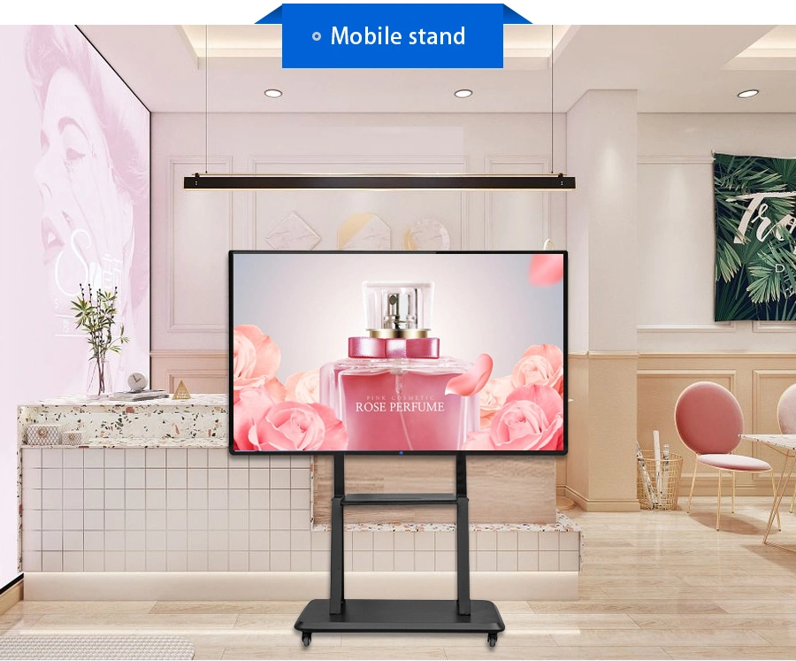 55inch Interactive Touch Whiteboard Interactive Flat Panel Education and Conference Large Interactive Touch Screen