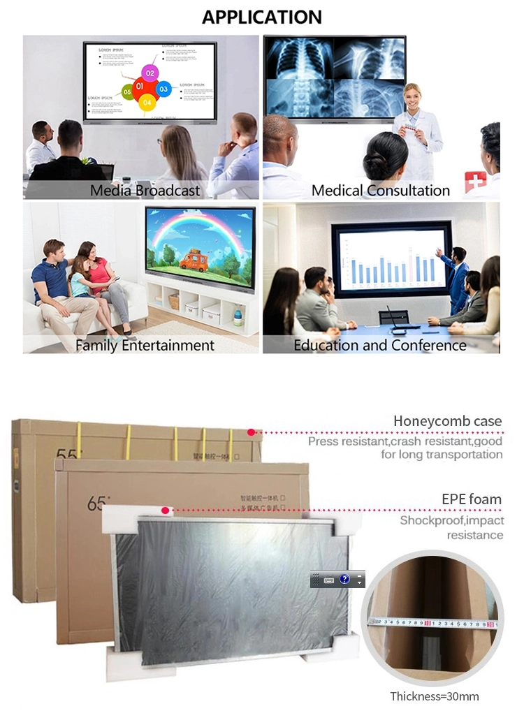 Multi Touch Interactive Whiteboard for Large Screens