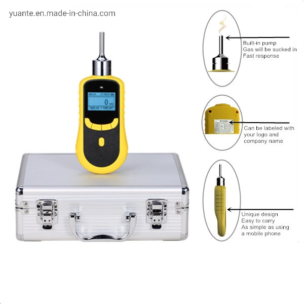 0.01ppm Portable Hydrogen Cyanide Hcn Gas Monitor with USB Data Transmit