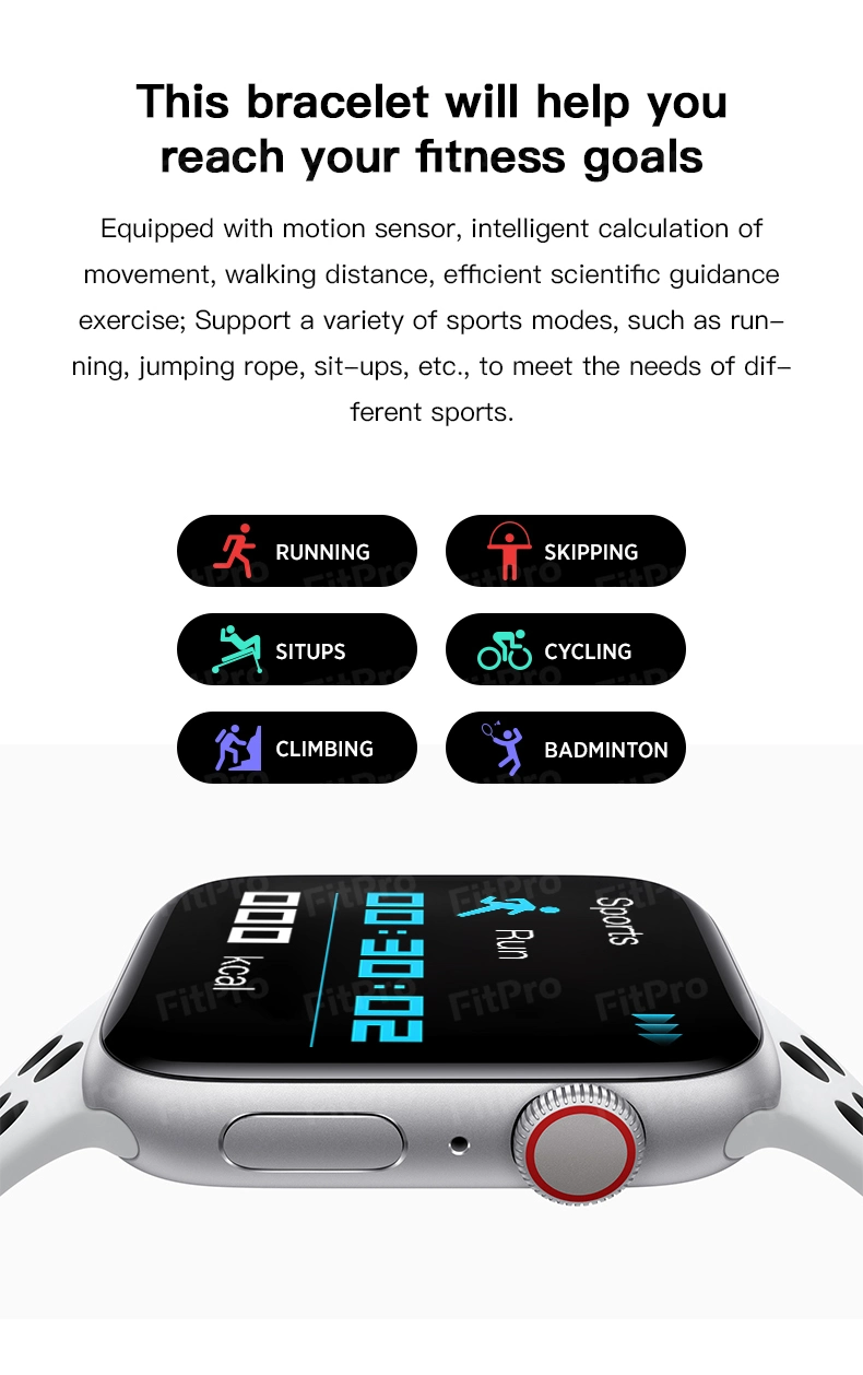 X6b Manufacturer Wholesale Price Sports Smart Watch 1.44 Screen Waterproof Touch Screen with Smart Watch