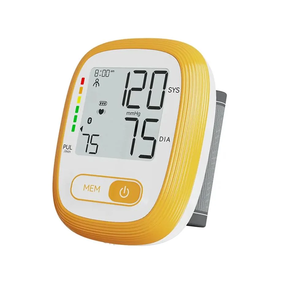 Thin Design Digital Medical Wrist Blood Pressure Monitor for Home Use