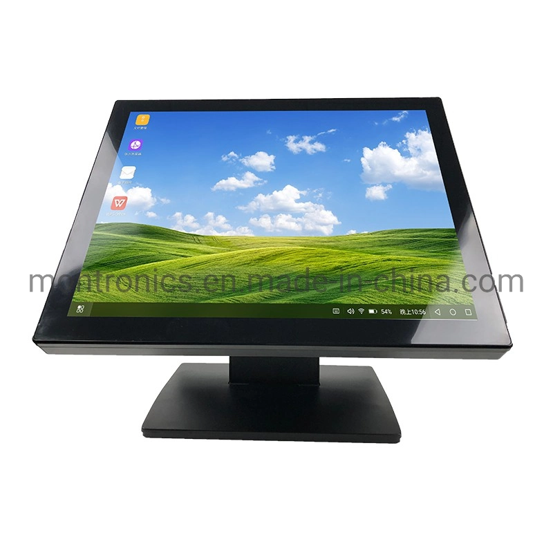 Cheap 12/15/17inch Flat Multi Capacitive Touch Screen Computer Monitor