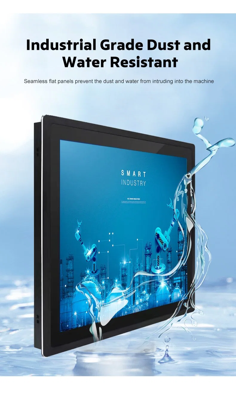 13.3 Inch 2g Emmc 8g Rk3288 Android OS Embedded Industrial Touch Monitor Waterproof Touch Screen