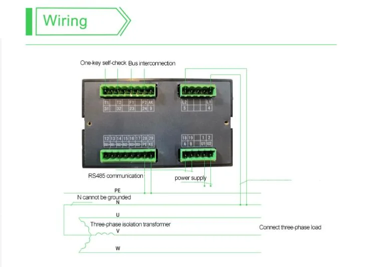 Acrel Aim-T300 Insulation Monitor Device for Industry Low Voltage It Distribution System