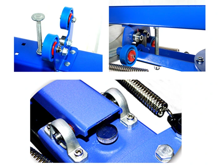 Four Color One Station Desktop Manual Screen Printing Machine