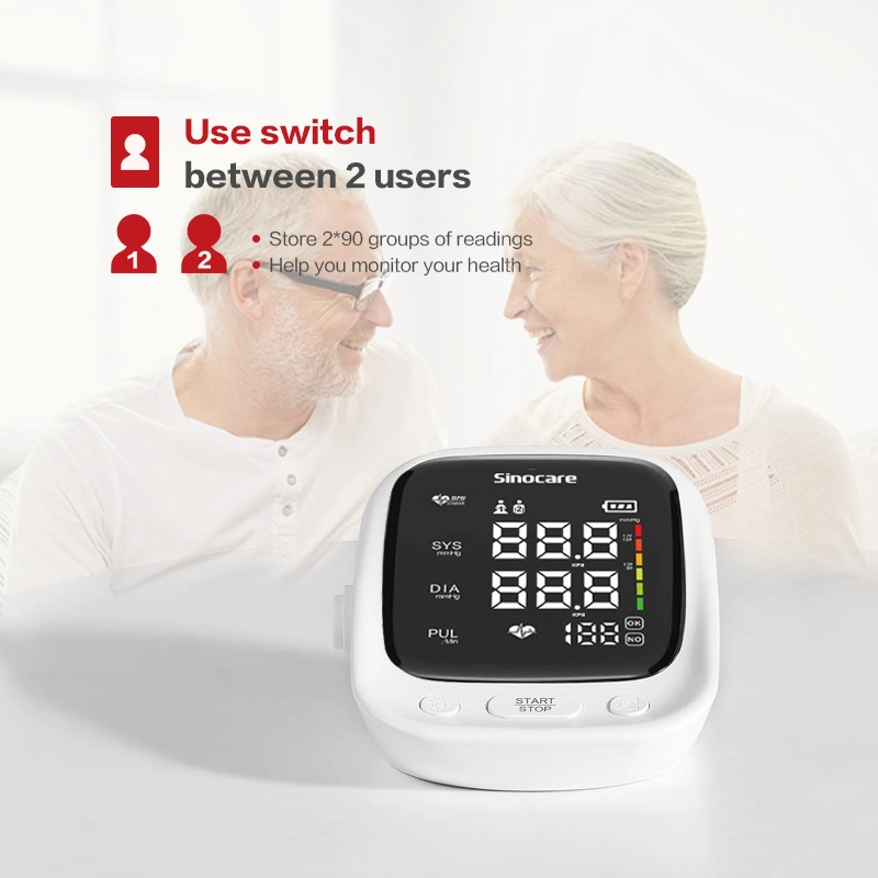 Sinocare Buy Best Price Electronic Cheap Upper Arm Bp Meter Digital Blood Pressure Monitor