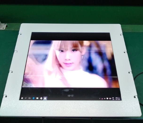 19 Inch Open Frame Monitor IP65 Industrial Grade PC Touch Screen Monitor Embedded Installation Type Capacitive