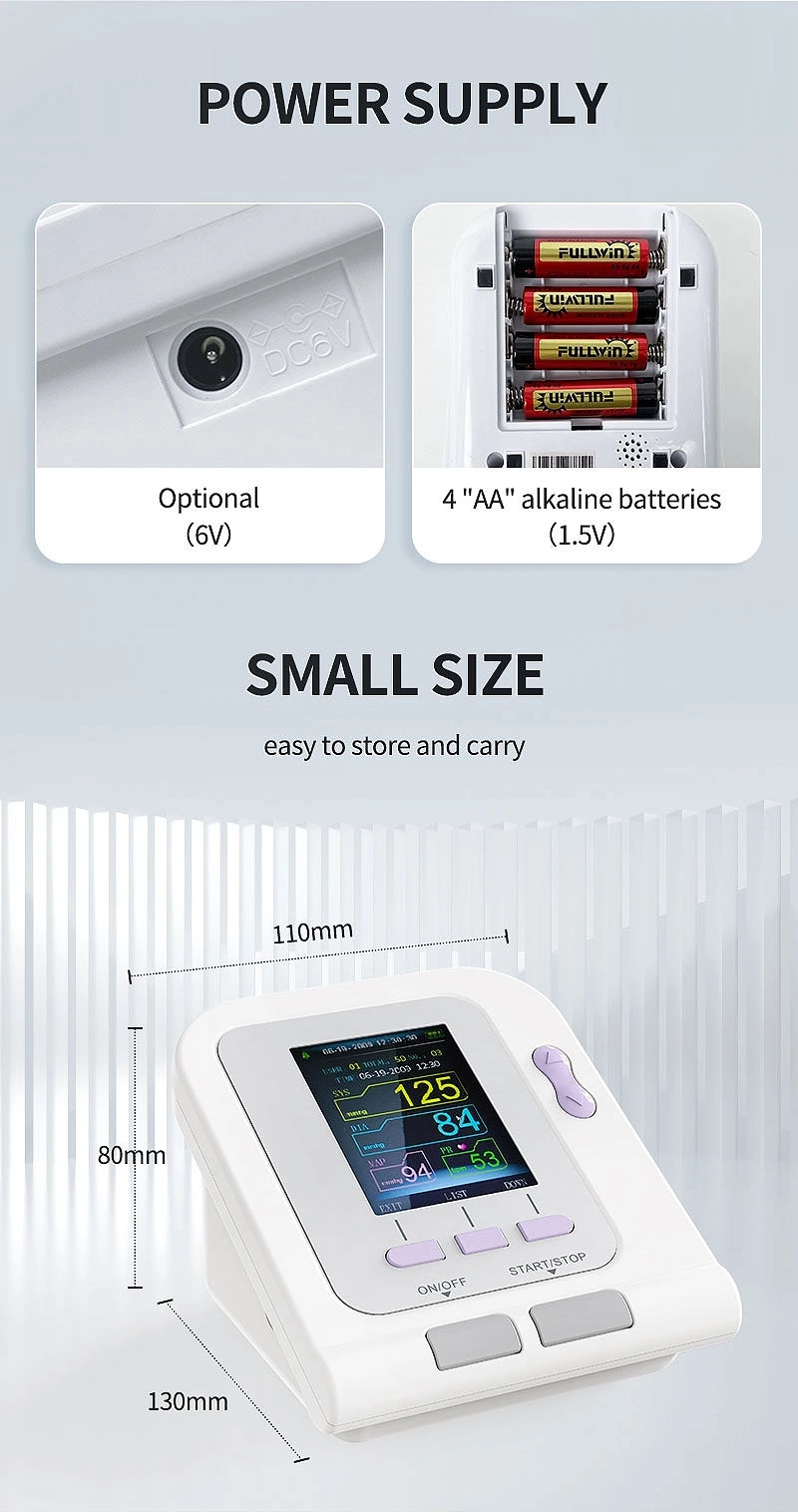 Digital Electronic Contec08A-Vet Veterinary Equipment Veterinary Blood Pressure Monitor