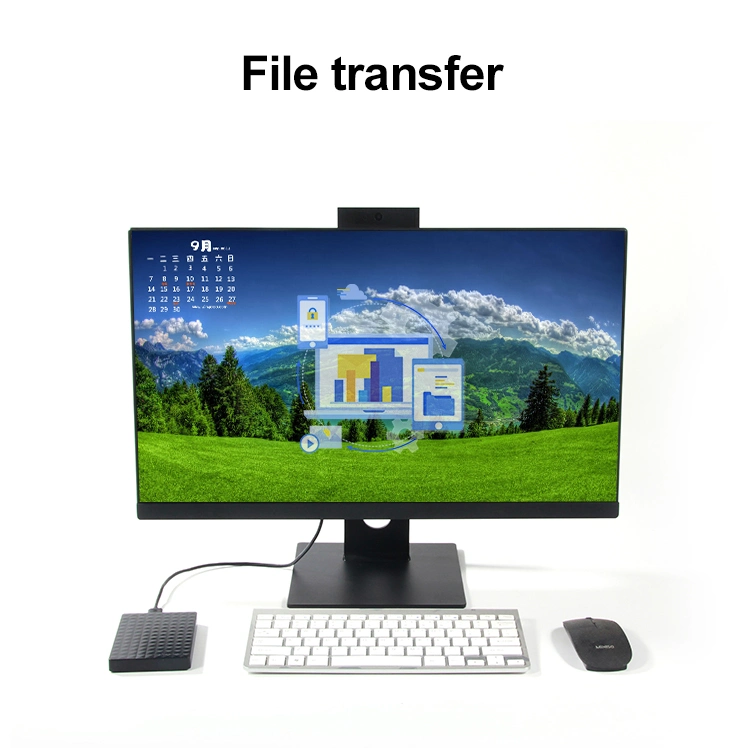 Factory New I3 I5 I7 I9 Aio Laptops PC 30 27 24 22 19 Inch FHD Ufd Office Win10 PC Touch Screen All in One Desktop Computer