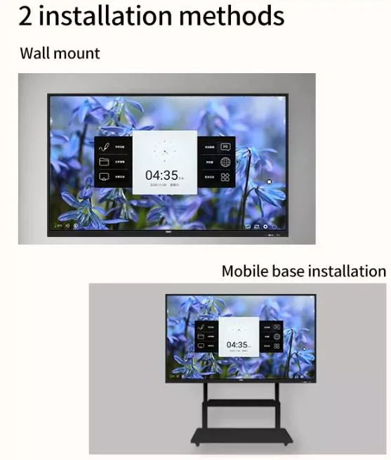65inch 4k Ultra HD Multi Touchscreen Monitor for Education