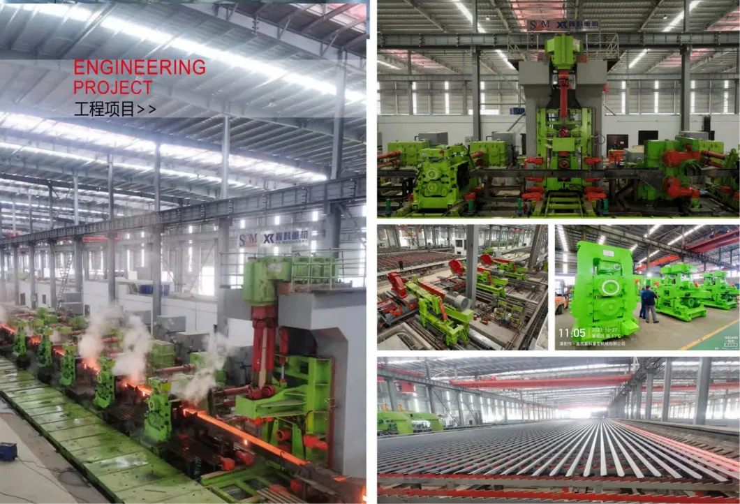 Hea, Heb and Ipe Rolling Mill Machine Line, Starting Process Flow with If, Eaf, Rolling Pass