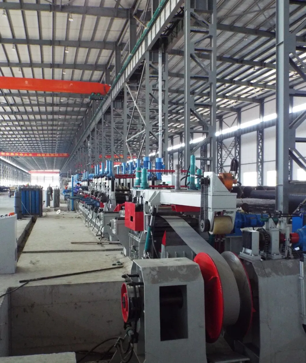 Continuous Production Stainless Steel Pipe Mill Tube Machine