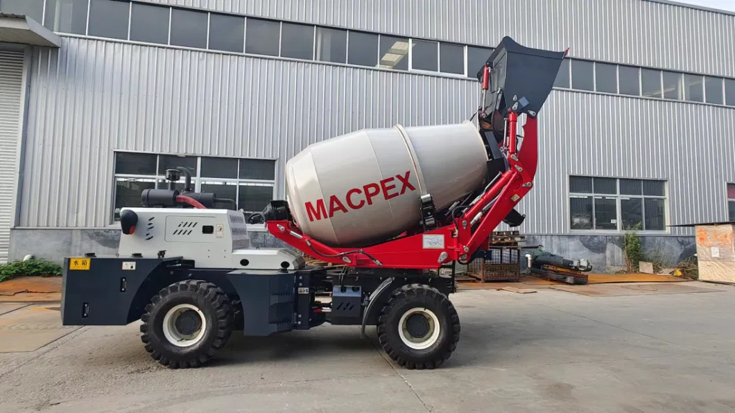 Multi Purpose 1.0/1.2/1.5/2.0/2.5/3.0/3.5/ 4.0 Self Loading Concrete Mixer Truck Mixing Car