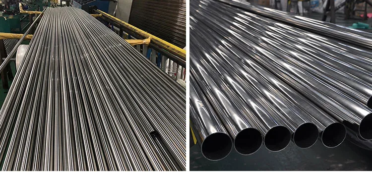 304 Stainless Steel Pipe Polishing Industrial Stainless Steel Seamless Pipe Surface Treatment Pickling Passivation