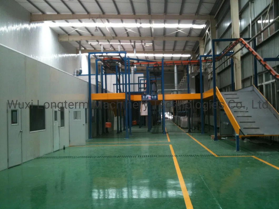 Industrial Use Dust-Free Powder Coating Line Production Line Electrostatic