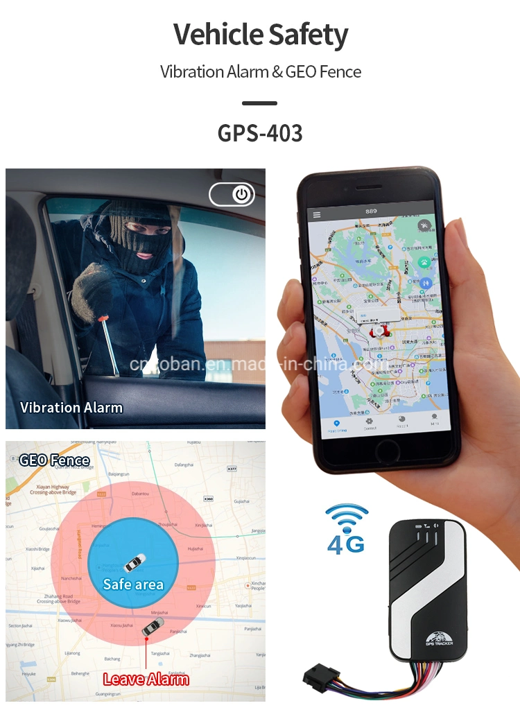 Bike Motorcycle Car Tracker GPS403 Localizador Accurate GPS Positioning Device 4G