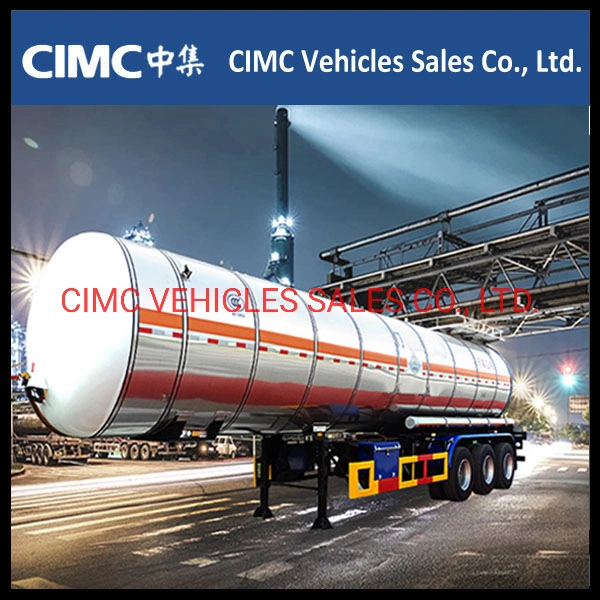 Cimc Hydrochloric Nitric Sulphuric Acid Caustic Soda Ammonia Water Tank