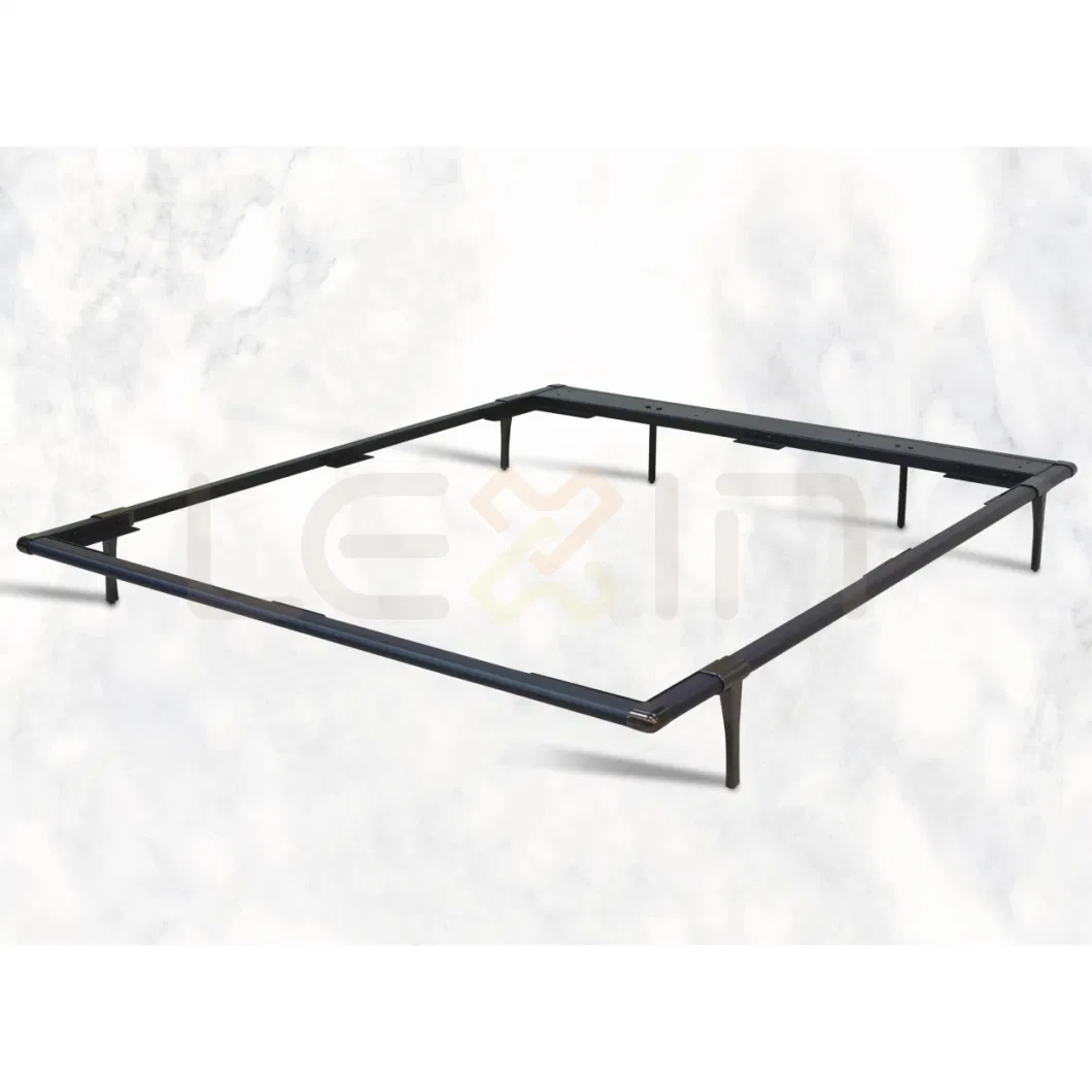 Full Size Strong Support Painted Steel Hot Sale Cheap Metal Bed Frame for Sale