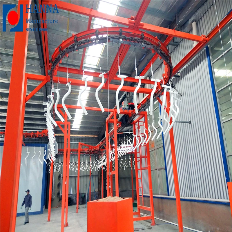 Steel Tube Powder Coating Line