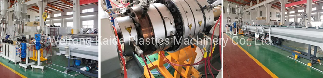 PP Pipe Extrusion Machine 50-200mm High Output Drain Pipes