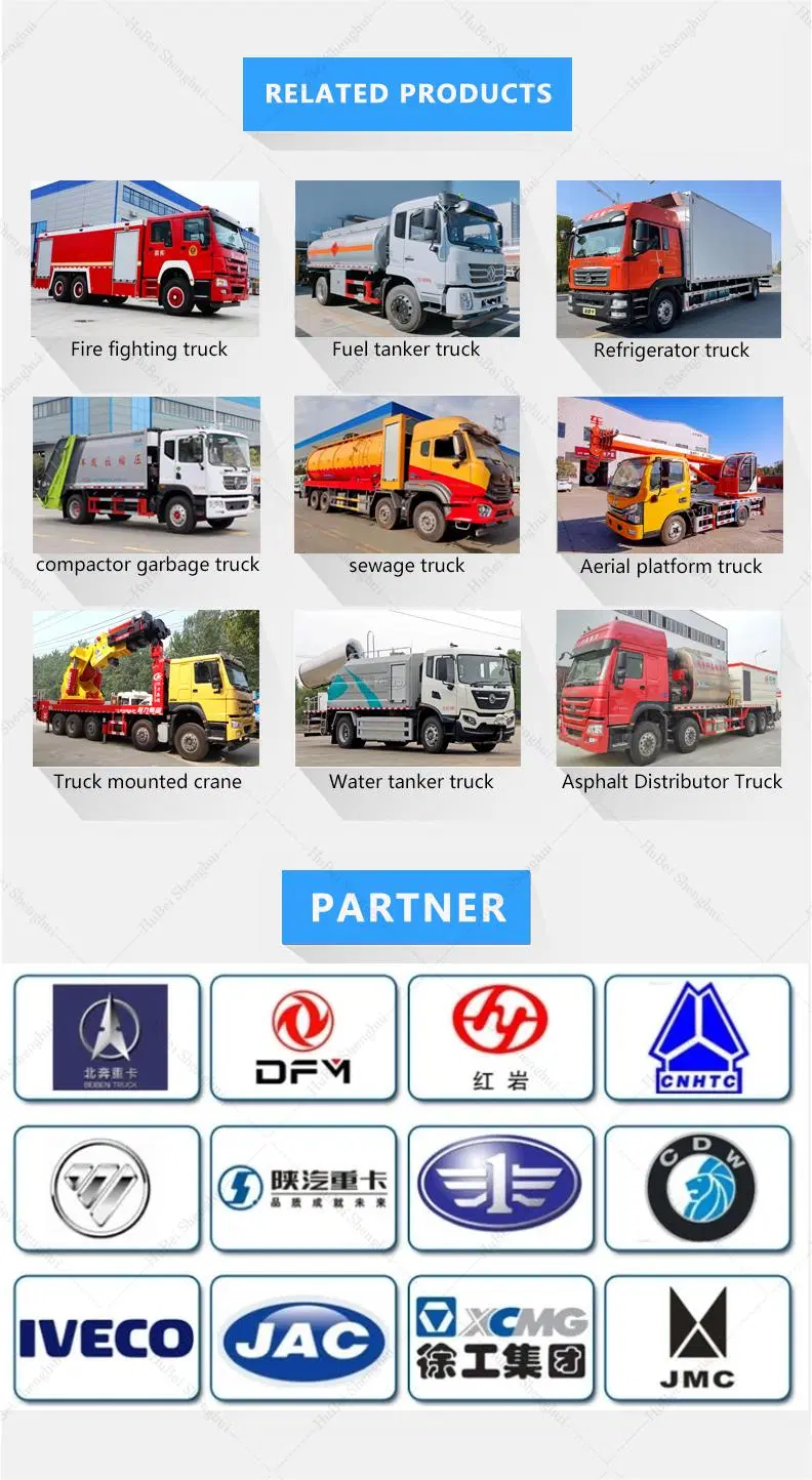 China Manufacture Truck New 12000L 15000L Petrol Oil Tanker Refilling Truck Fuel Tank Truck Diesel Gasolin Special Truck