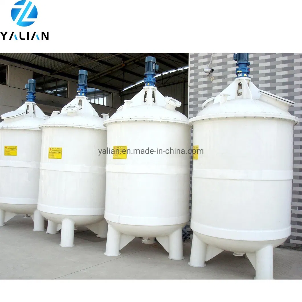 Polypropylene PP Mixing Chemical Tanks for Corrosive Substances Hand Soap Fabrication