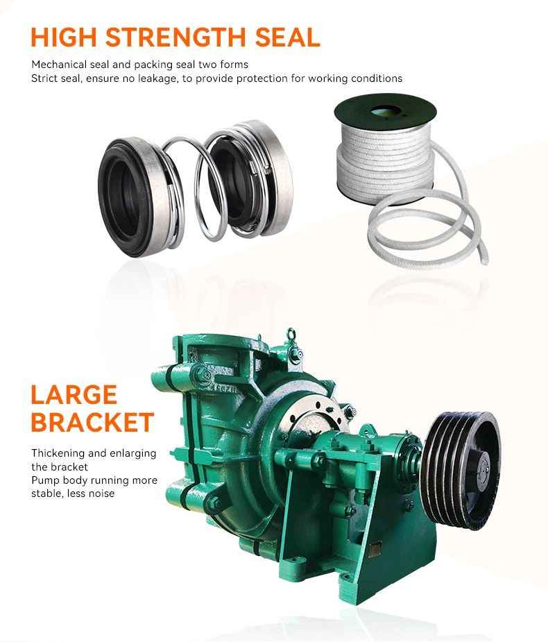 Reliable Desulfurization Pump (1600rpm, 7100m&sup3; /h, 130m) for Pumping Abrasive Lime Slurries, Waste Acids, and Wastewater