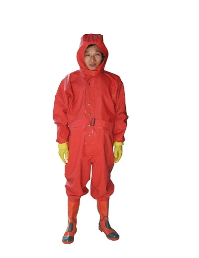 Heavy Duty Type Chemical Protective Suit