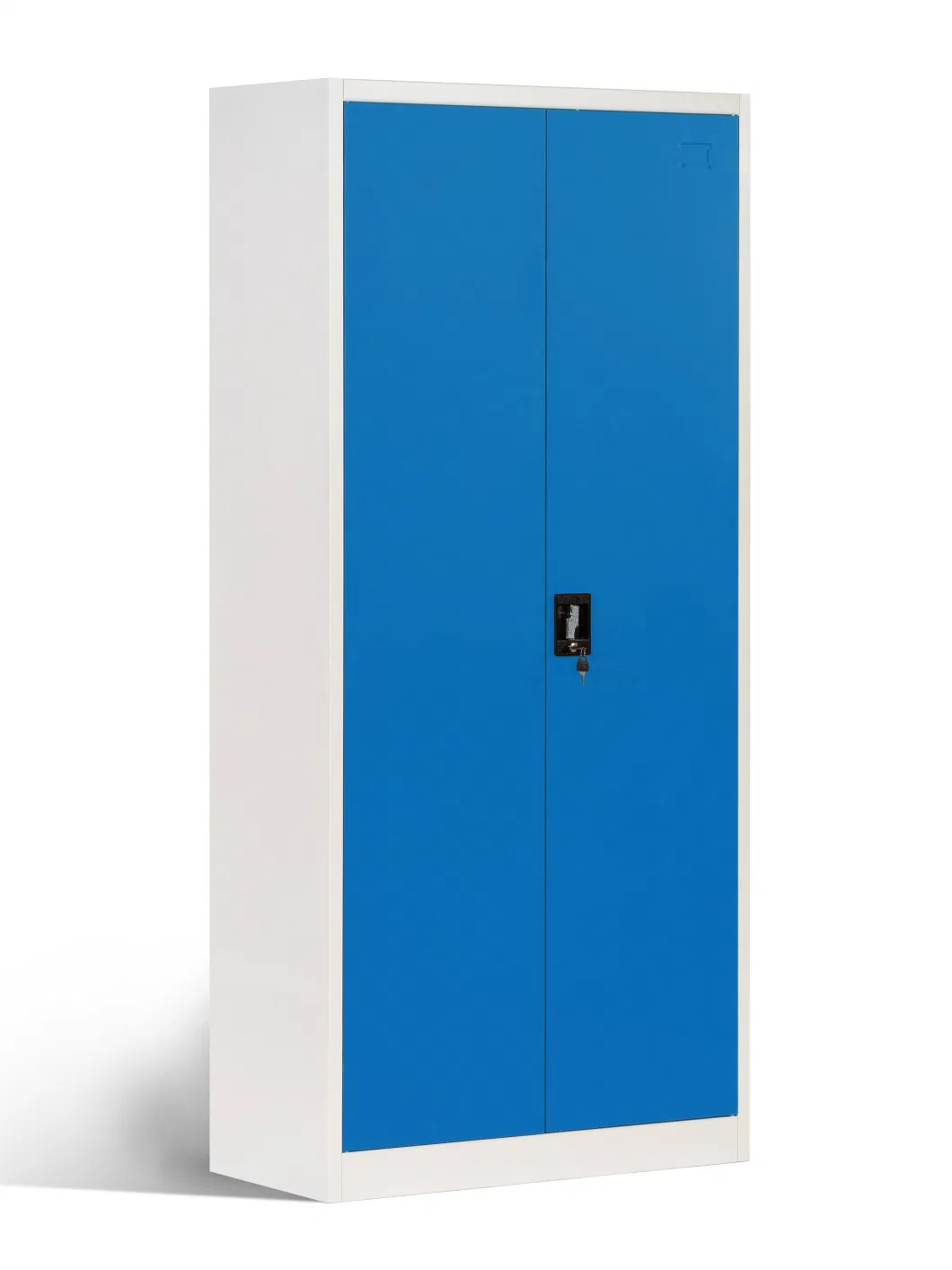 Modern 2 Door Lockable Office Steel Cabinet Metal Warehouse Storage Cabinet