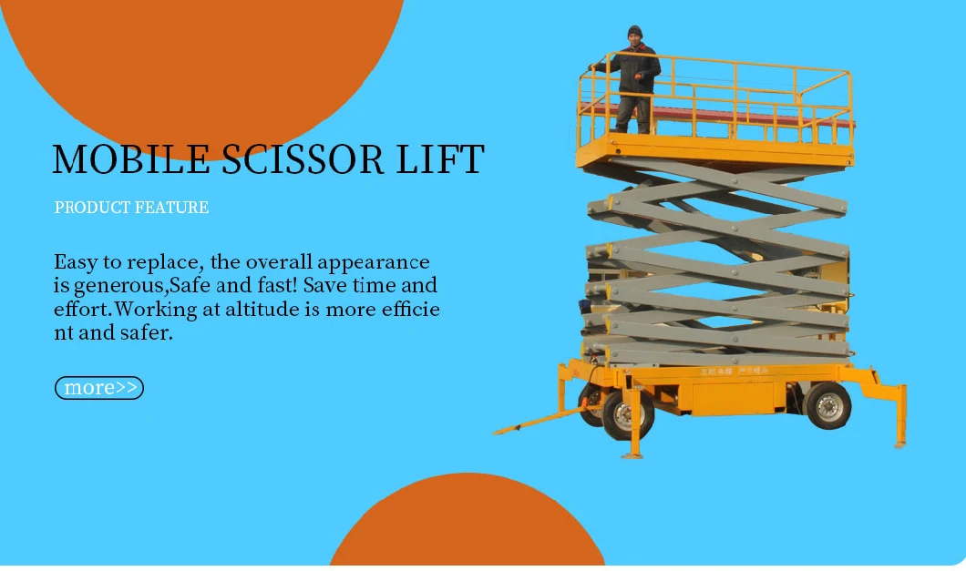 Scissor Lift Hydraulic Sissor Lift Platform Electric Model