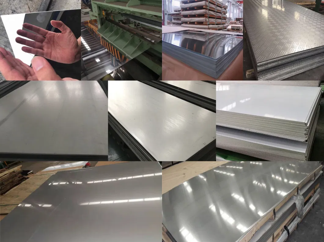 304 316 316L Cold/Hot Rolled Polished Treatment Cutting Process Polished Mild Steel Sheet Stainless Steel Sheet Support Customizable Thickness