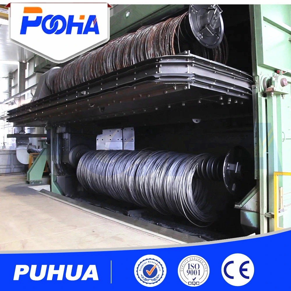 Steel Wire Rod Shot Blasting Machine From Puhua/Shotblasting