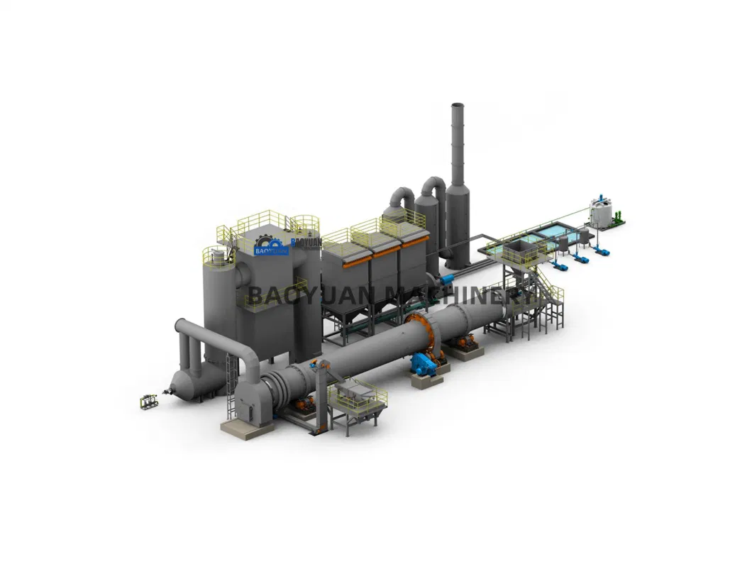 Activated Carbon Production Equipment Coconut Shell Activated Carbon Full Set Equipment Pyrolysis Furnace