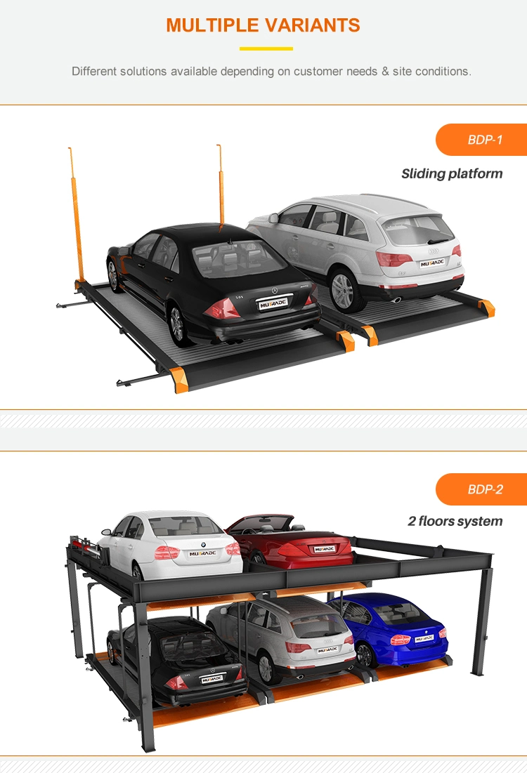TUV Certified Hydraulic Driven Fast Lifting Speed Low Noise Mechanical Puzzle Smart Parking System