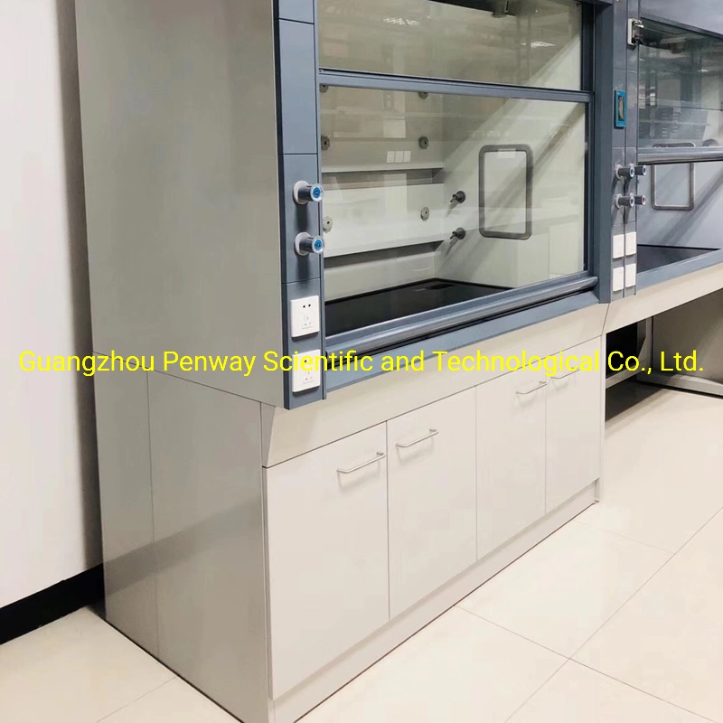 Penway Lab L1500 /1800mm Laboratory Fume Hood with Vertical Sash, Optional for Gas &amp; Water Outlet and Fixture 50/60 Hz, 110/230V