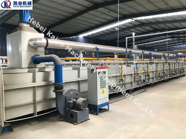 High Quality Direct Selling Zinc Coating Hot DIP Galvanized Wire Machine Production Line