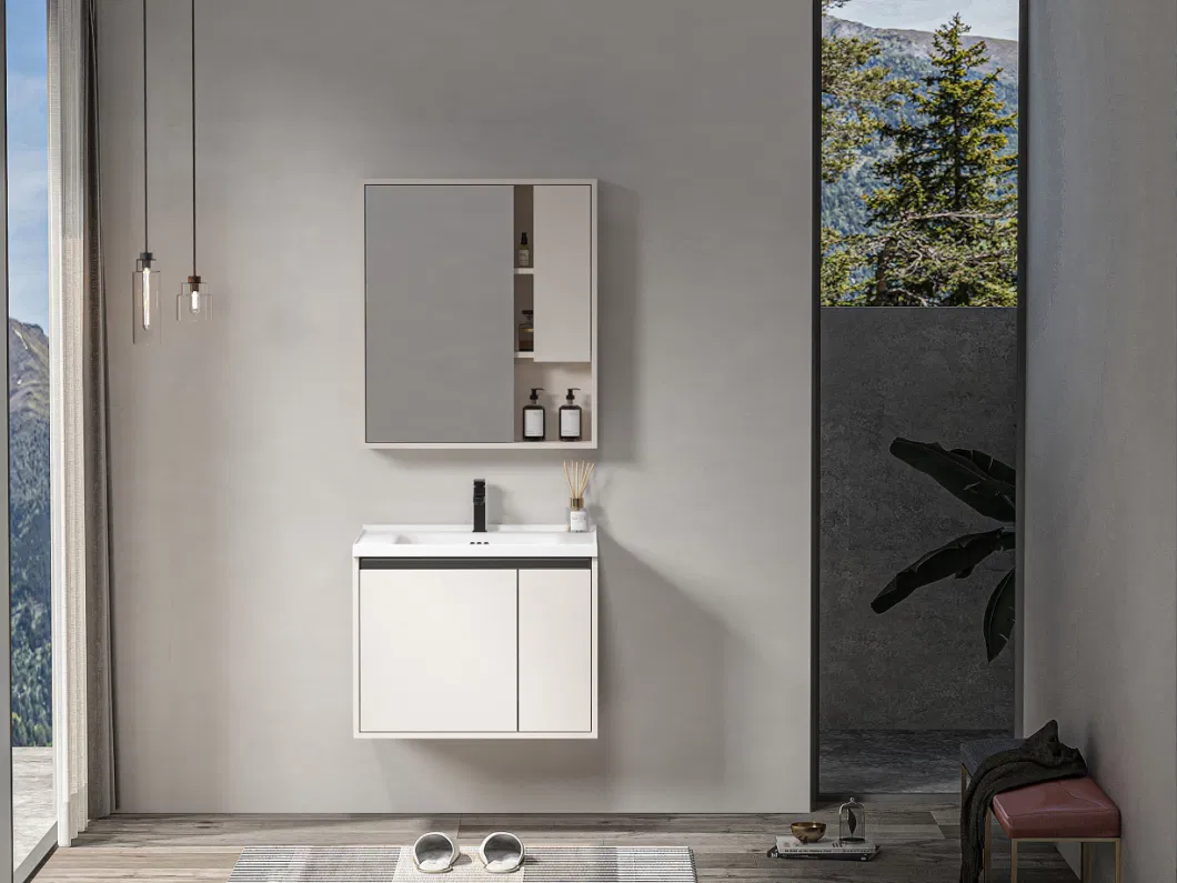 Factory Direct Simple Style 201 Stainless Steel Custom Furniture Wardrobes Bathroom Cabinet