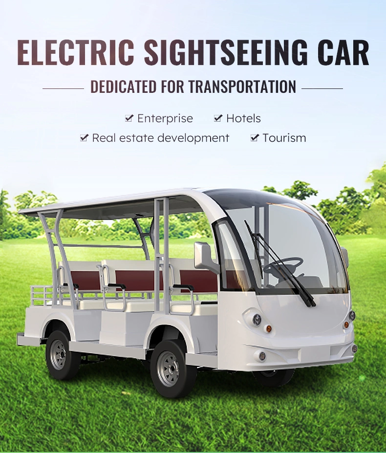 Vintage 8-Seat Electric Sightseeing Car From China