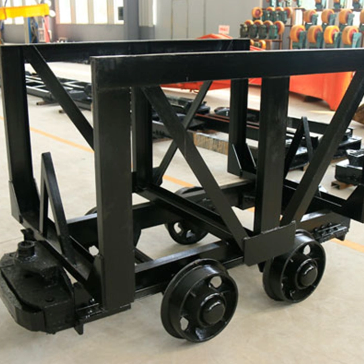 New Mining Car Unloading Shuttle Cart MLC3-6 Narrow Gauge Mine Wagon Material Supply Mining Car for Sale