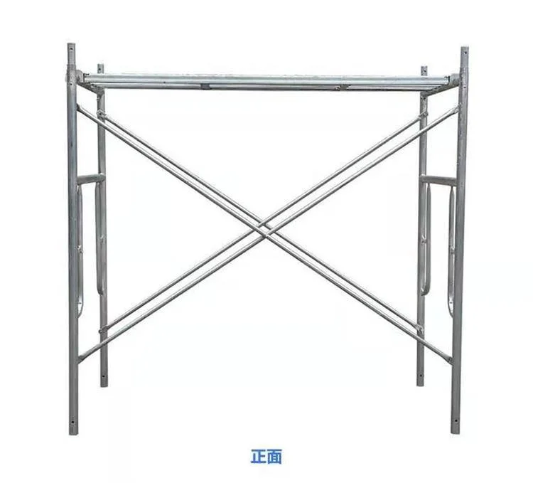 Galvanized Metal Climbing Scaffolding Ladder Frame