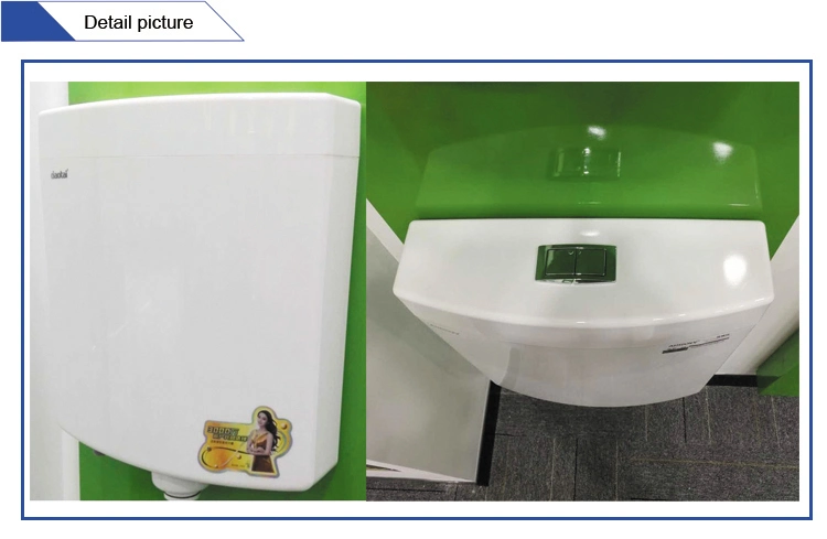 Hot Sale Wall Mounted Plastic Toilet Flushing Cistern Tank