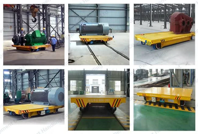 25 Ton Loading Rail Transfer Cart Platform Vehicle