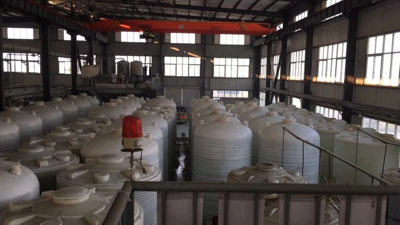 13200 Gallon Hydrochloric Acid Storage PE Tank (Vertical/Horizontal LLDPE Tank Sodium Hypochlorite, HCl Acid 10566Gal, 7925Gal, 5283Gal, 3962Gal, 2641Gal)