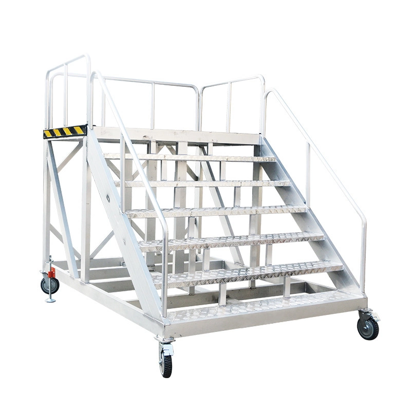 Customized China Factory Helicopter Assembly Docking Platform Aluminum Maintenance Work Platform