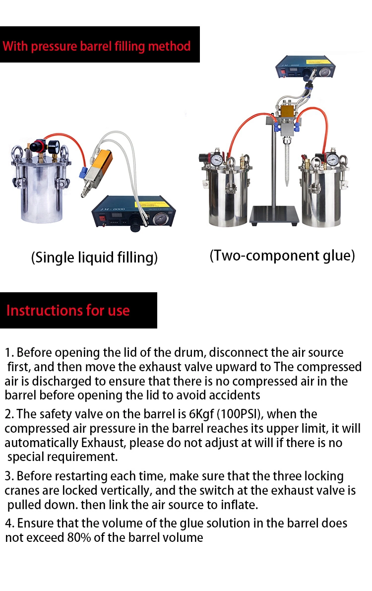 1L-60L Stainless Steel Pressure Tank