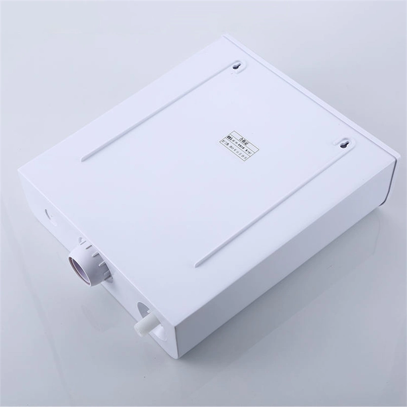 Modern Silver Gravity Flushing Water Saving Squatting Toilet Cistern with Dual-Flush and Wrench Type Opening Mode - Wall-Mounted Upper Plastic Flush Tank