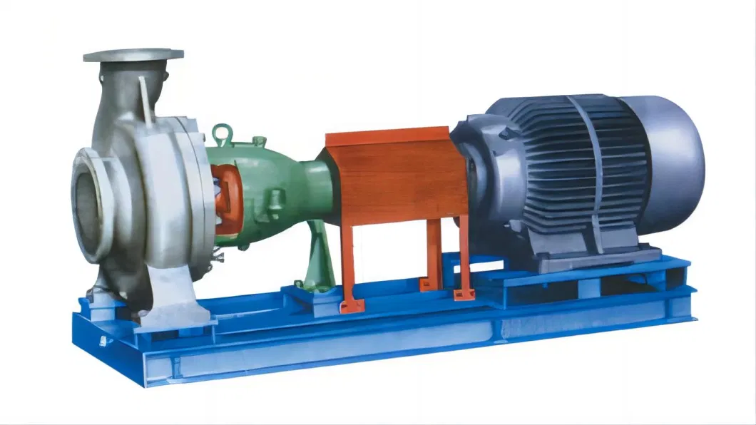 Kangqiao Oil Singlestage Sludge Chemical Process Suction Centrifugal Axial Flow Water Pump for Chloride Evaporation Forced Circulating with ISO/TUV