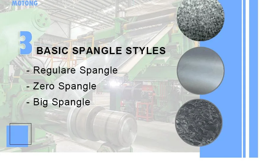 All Grades SPCC Dx51d Dx52D Dx53D Dx54D Zinc Coated Galvalume Steel Coil Specification and Dimensions