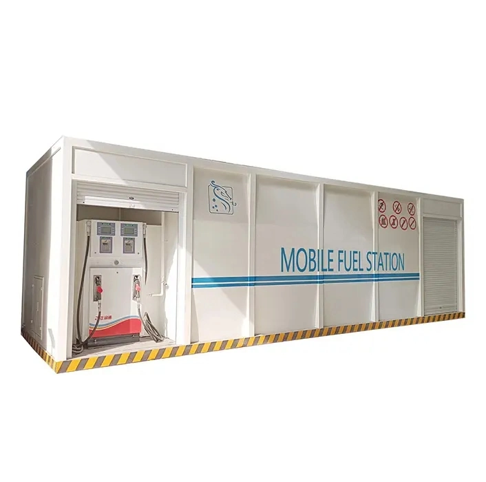 Skid-Mounted Station Fuel Dispenser Fuel Container Double Wall Petrol Station Tank for Fuel Storage