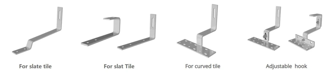 Solar Panel Frame for Flat Roof Support Solar Cell PV Slate Cost